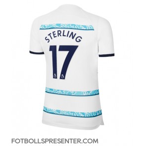 Chelsea Raheem Sterling #17 Borta Matchtröja Dam 2022-23 Kortärmad